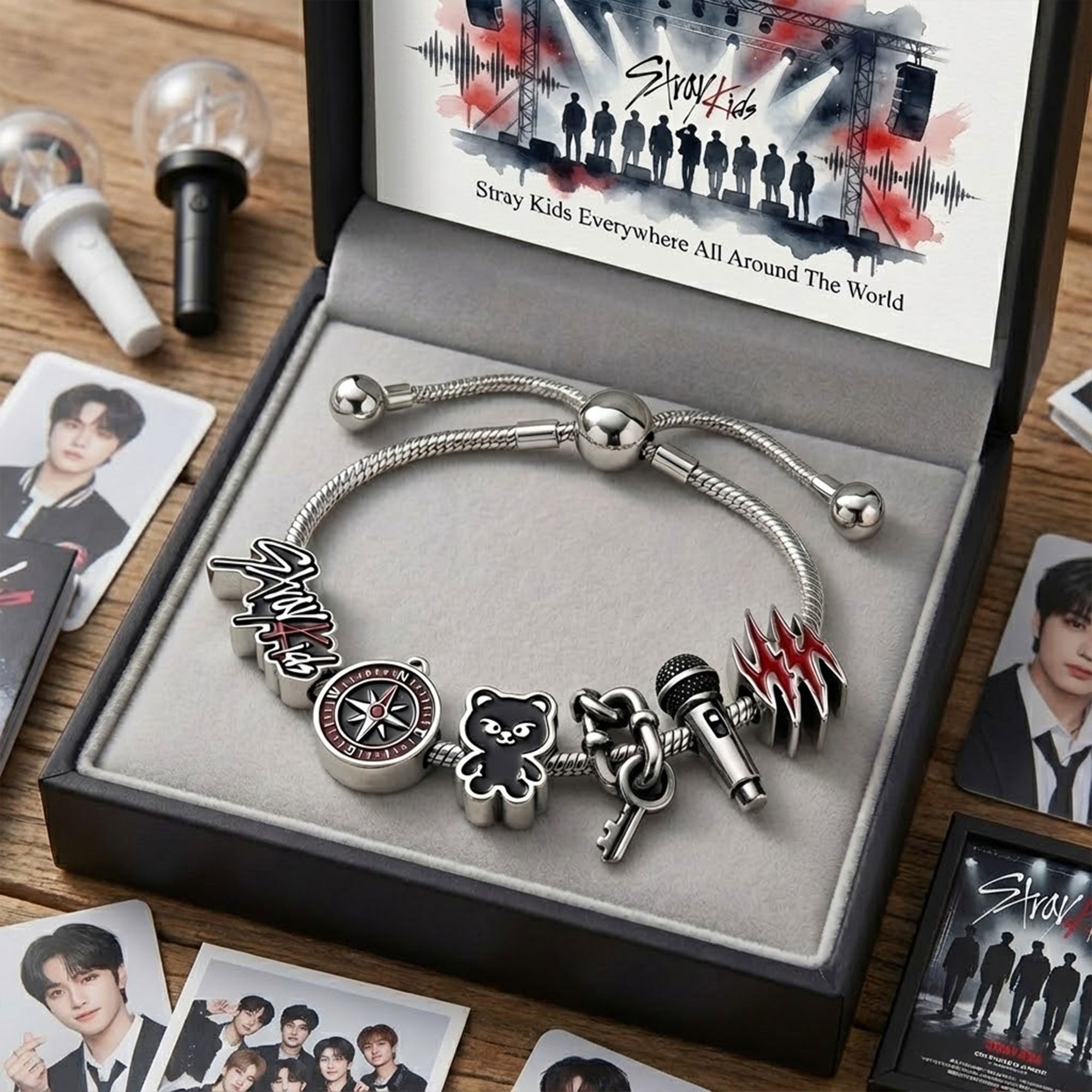 STYK Adjustable Charm Bracelet TNSM